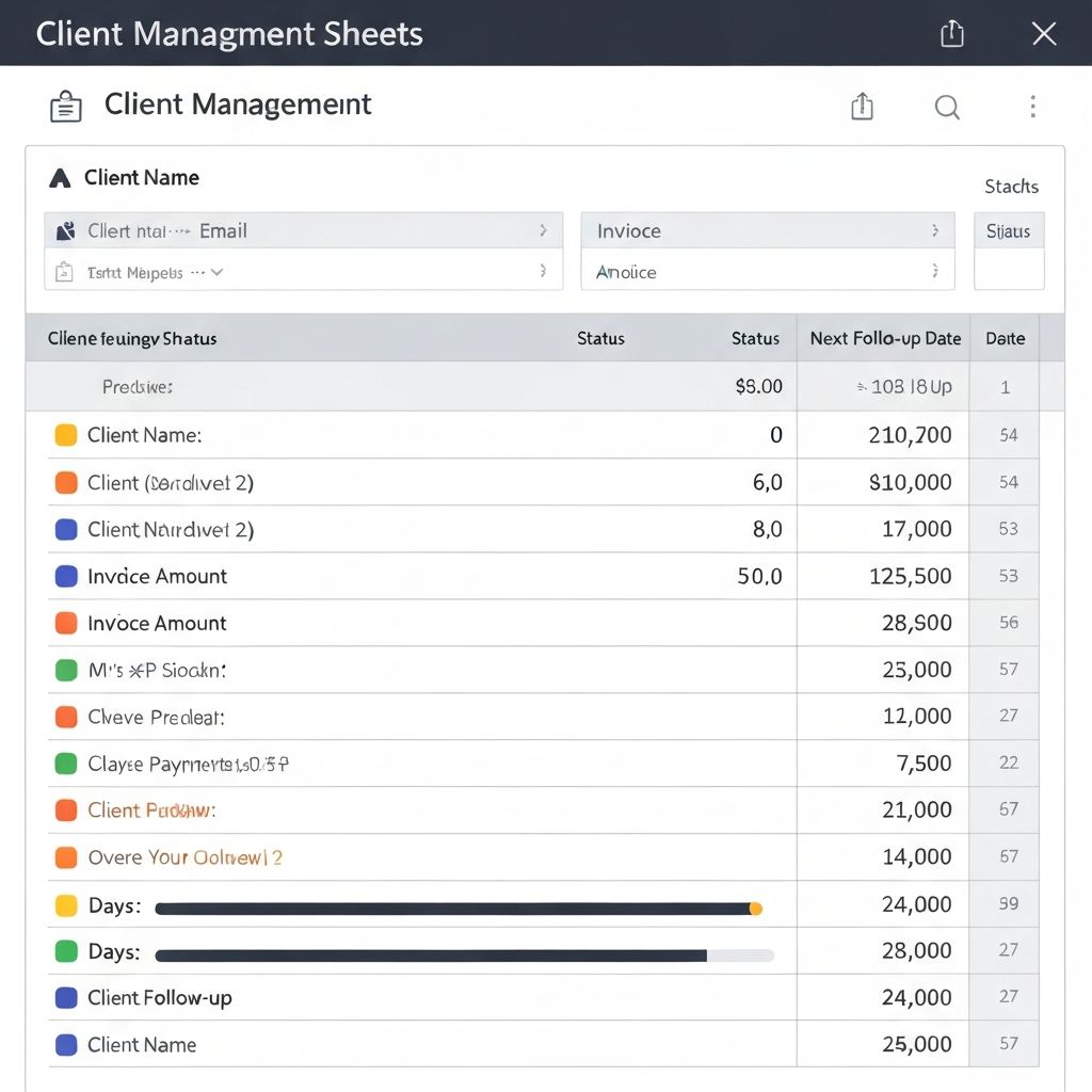 Client Management Dashboard