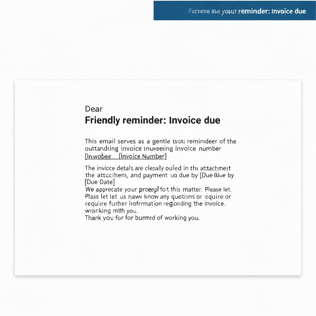 Polite Reminder Email